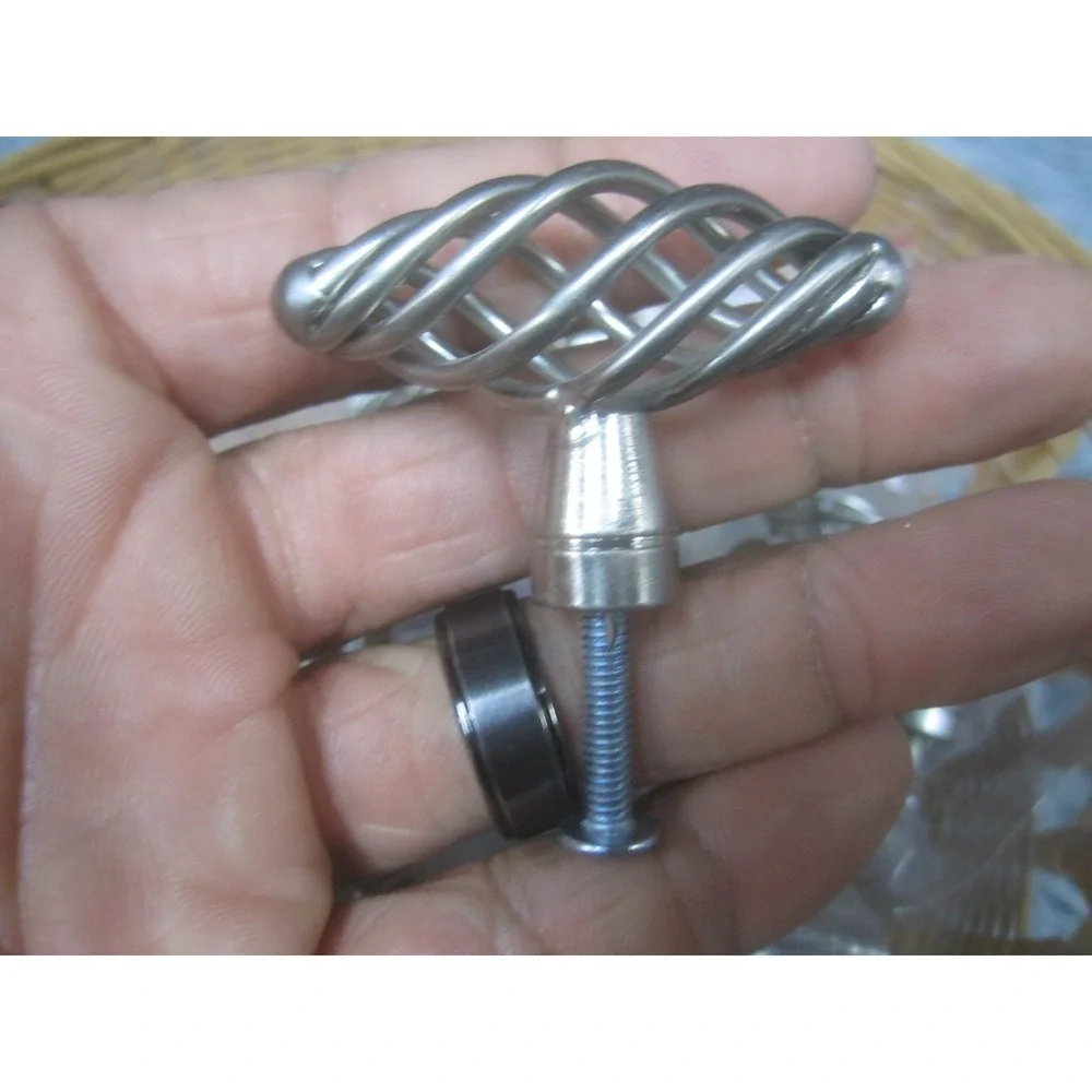 Lot of 23 Drawer Pulls Metal Cabinet Handles 3‎ Big 20 Small